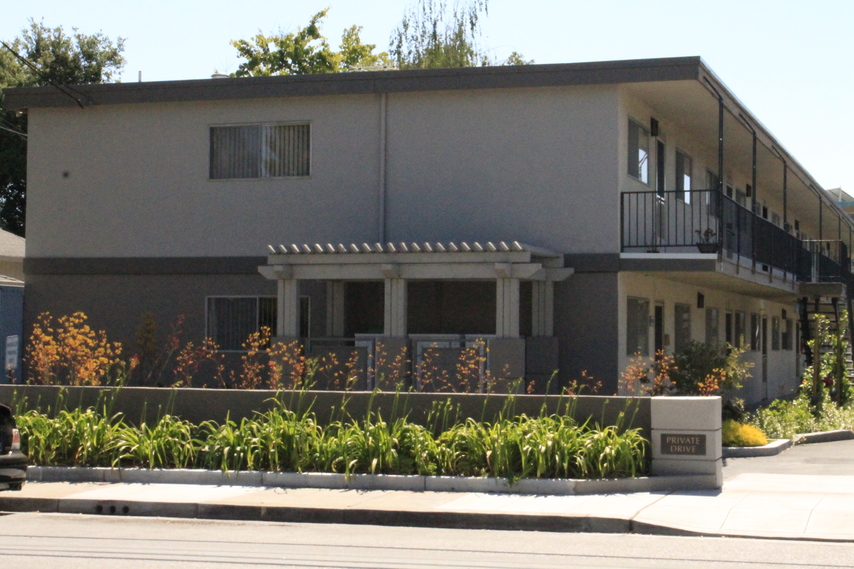 Franciscan Apartments Front Entrance, Front View, Sayler Design, Interior Design, Interior Designer	