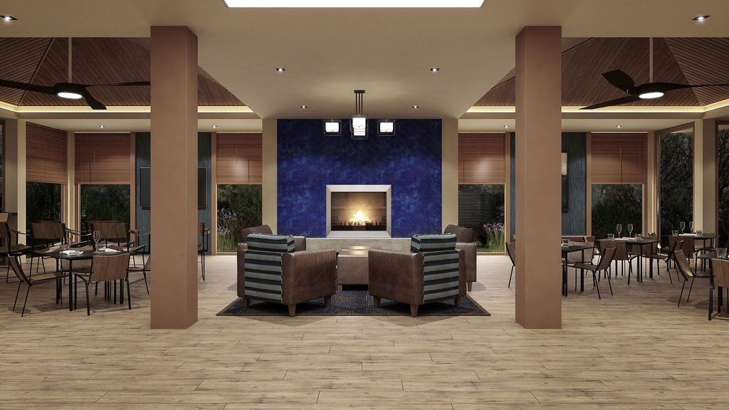 Marina Point Clubhouse, Concept Rendering, Sayler Design, Interior Design, Interior Designer	